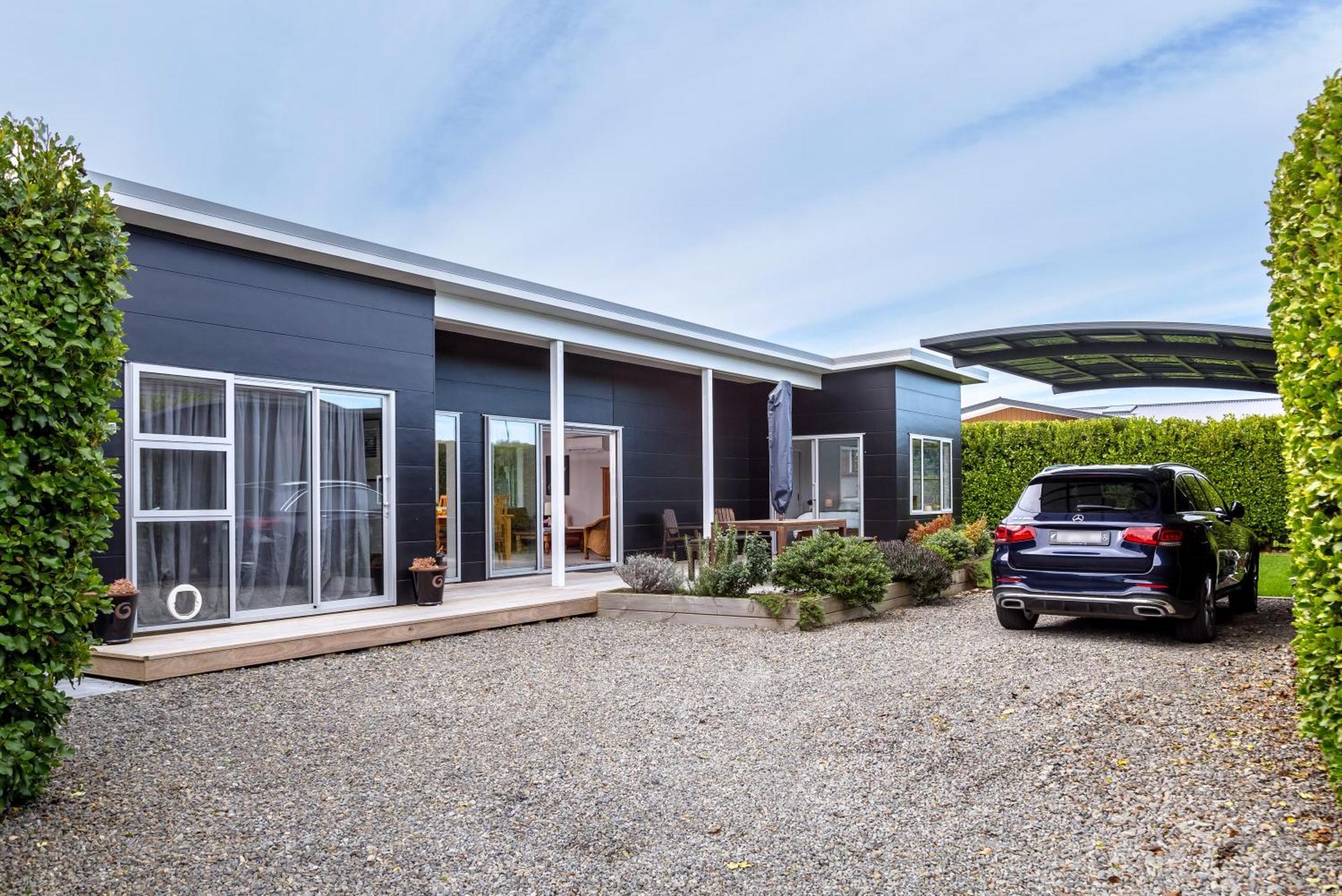 Villa Wine Country Bach à Martinborough Extérieur photo